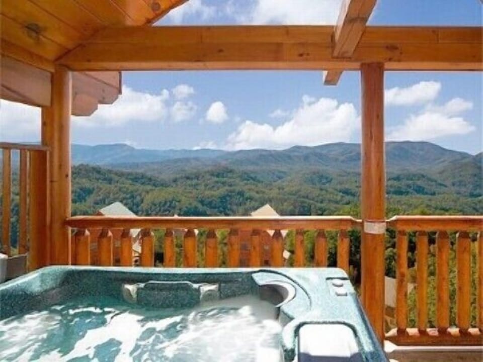 View From The Hot Tub On The Upper Deck