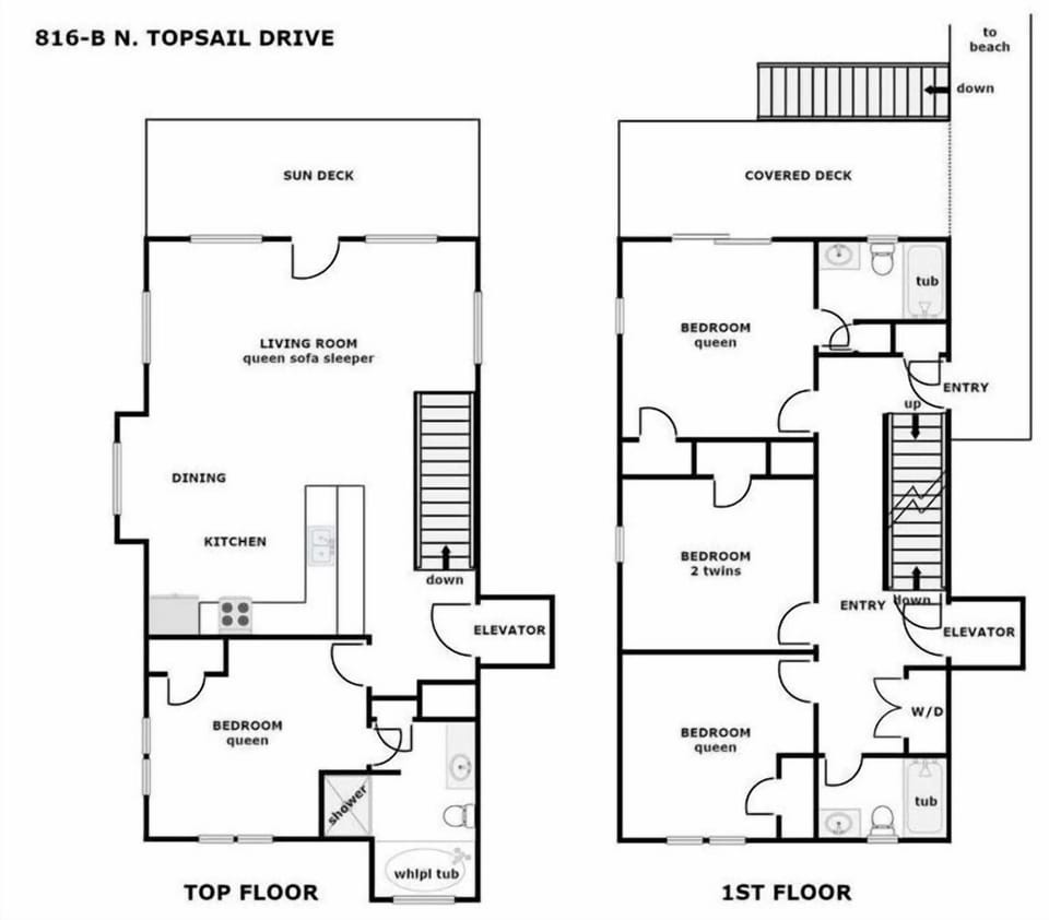 Beach Bound Floor Plan