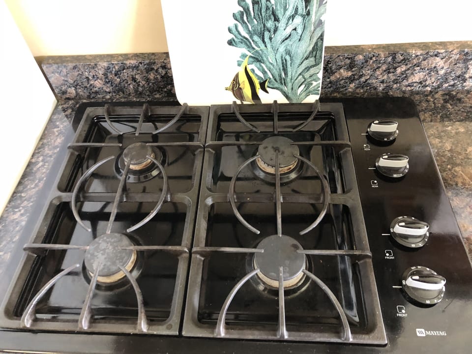 Full size stove.