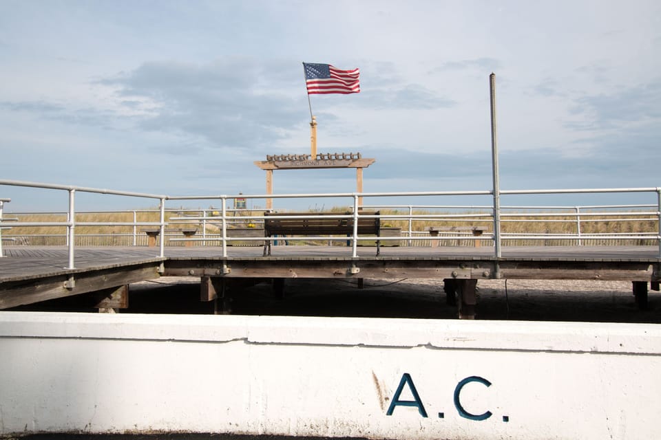 7 Mile boardwalk stretches from Margate to the AC Inlet.