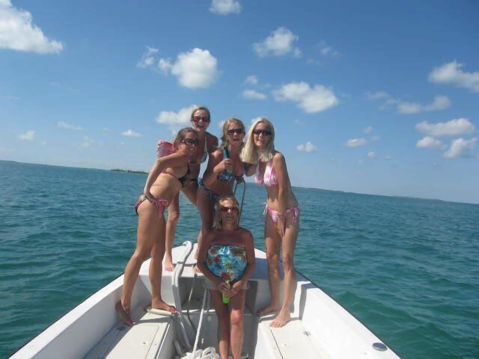 Book a fishing, snorkeling, or boating tour for the whole gang,  Fun in the sun!