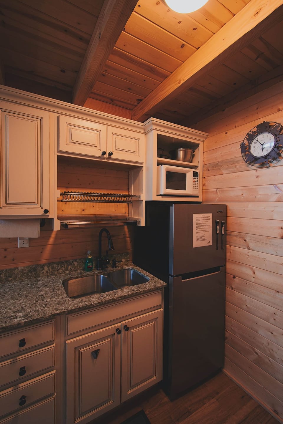 Microwave, Refrigerator