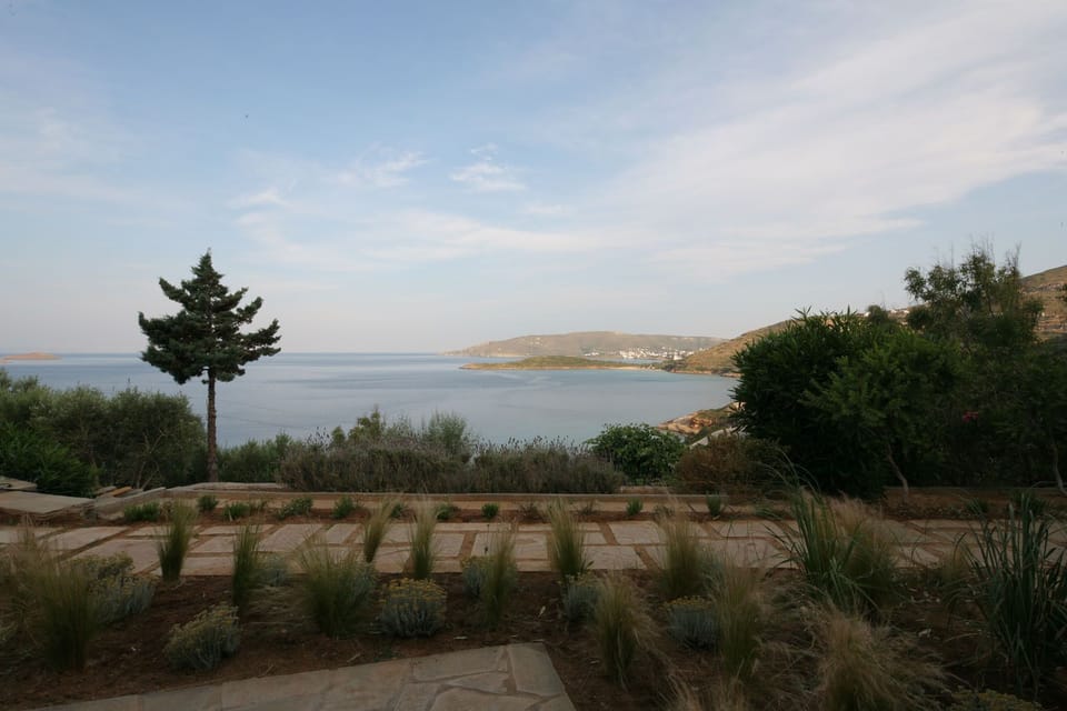 view from the front garden