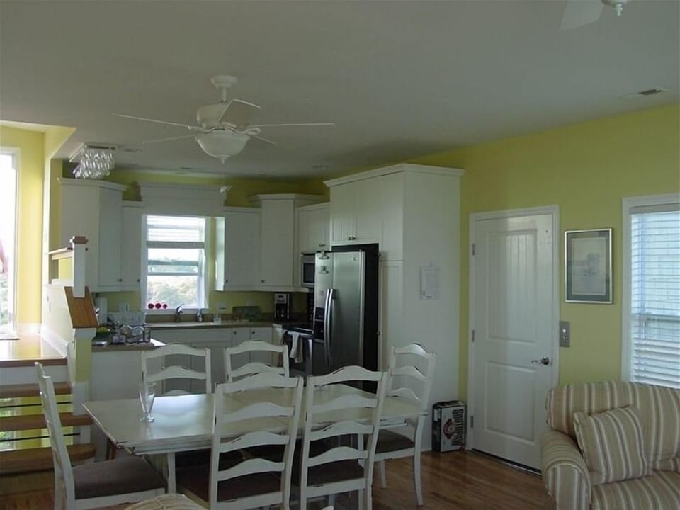 Interior, kitchen, dining, elevator door, etc.