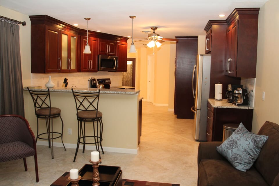 kitchen view from family room