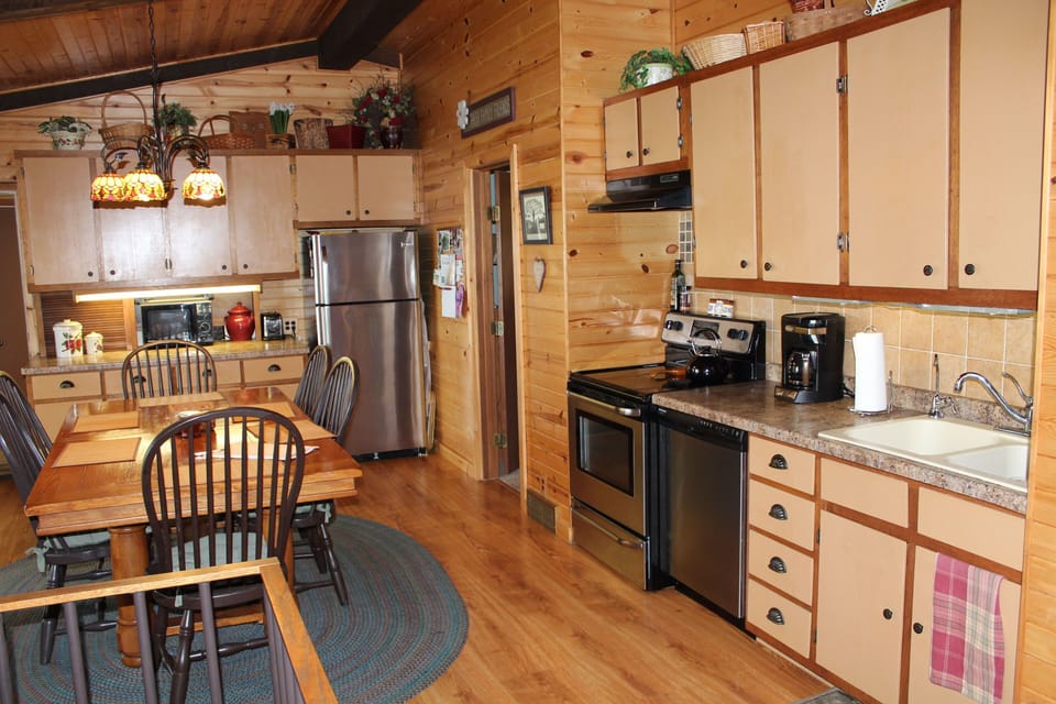 Main level kitchen area