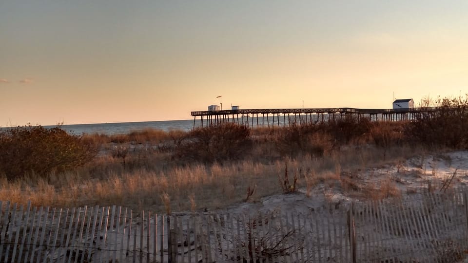 5 minute walk to this beach.