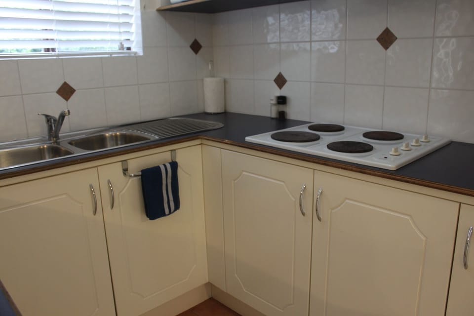 Level 1 kitchen (note: no oven)