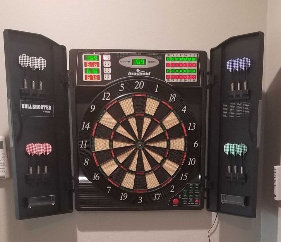 New for 2022 - electronic dart board