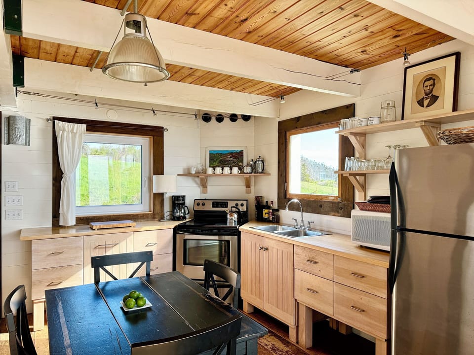 Kitchen area- well -equipped for any fresh meal you want to put together