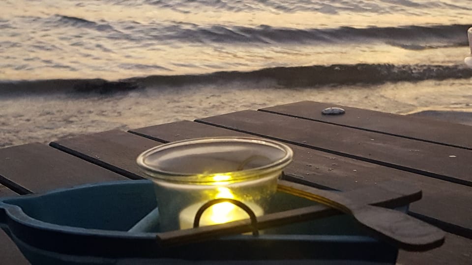 Have candle will travel for sunset!