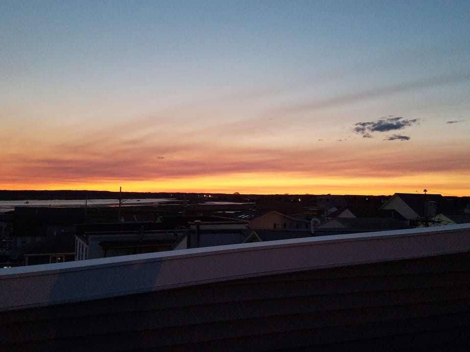 Incredible sunset view over the Hampton River!