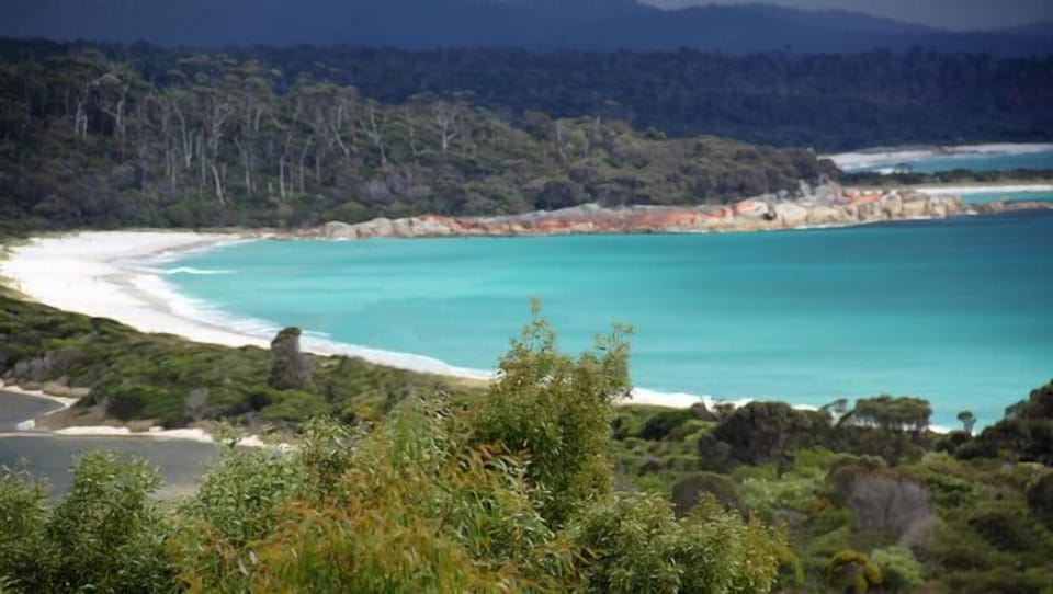 Binalong Bay from the living room