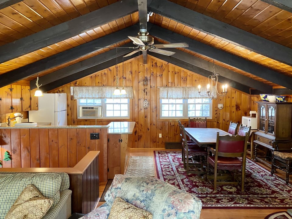 Kitchen and dining room