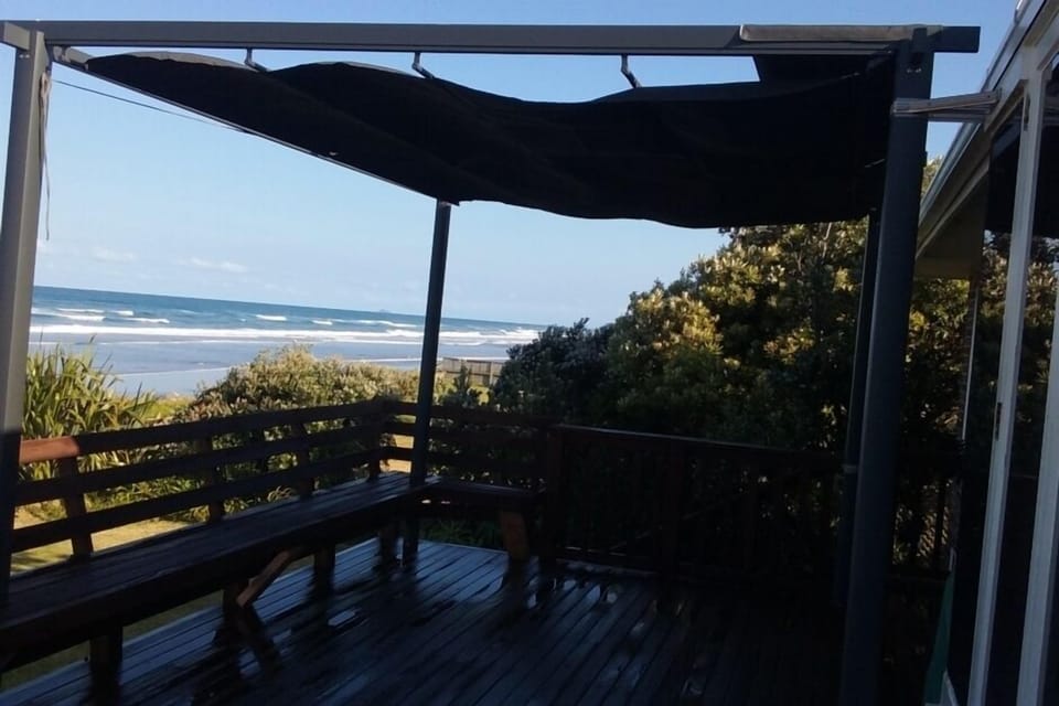decking with sun shade