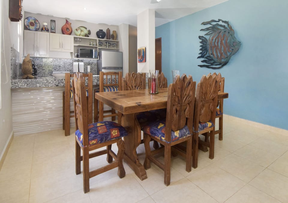 Dining is right off the newly renovated kitchen