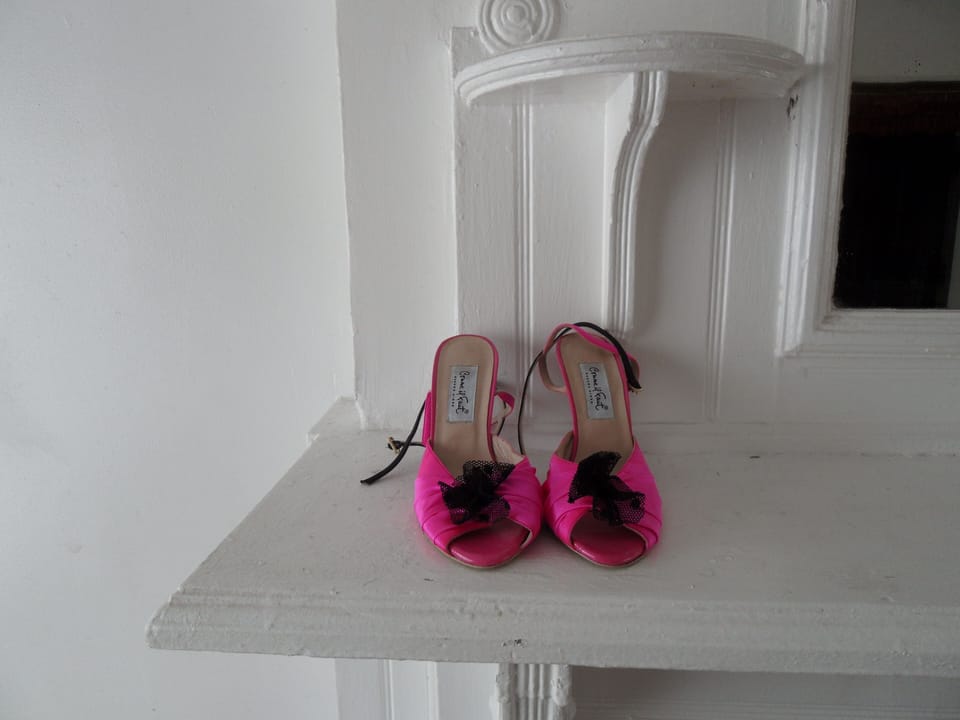 charming detail. Beautiful tango shoes coming from Argentina.