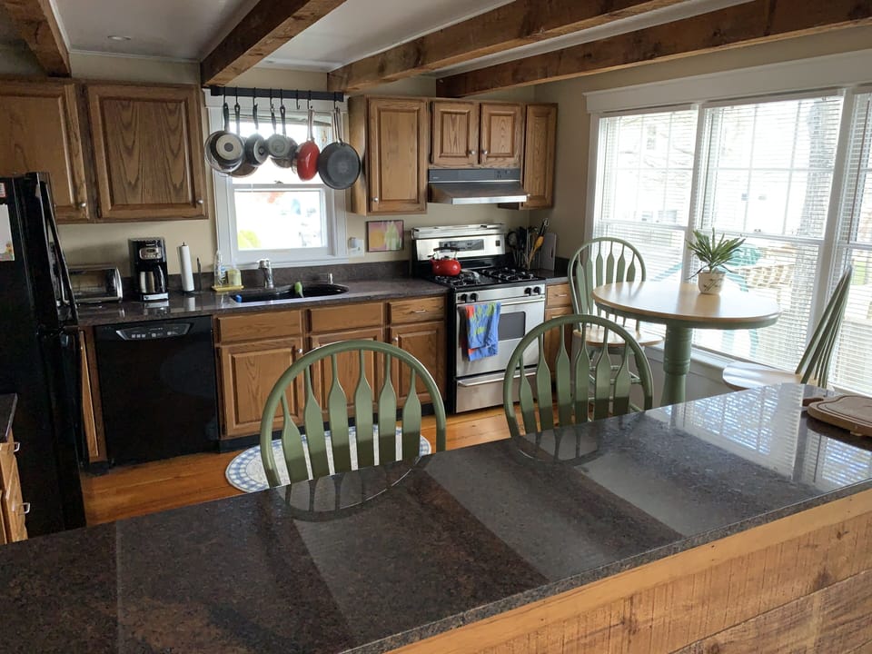 Well-equipped kitchen with virtually everything you need.