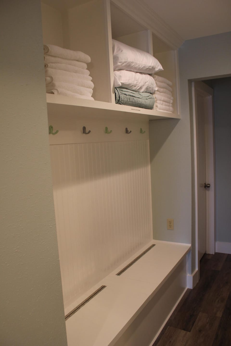 Hallway storage area