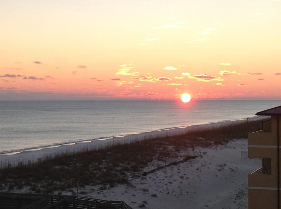 Winter sunset