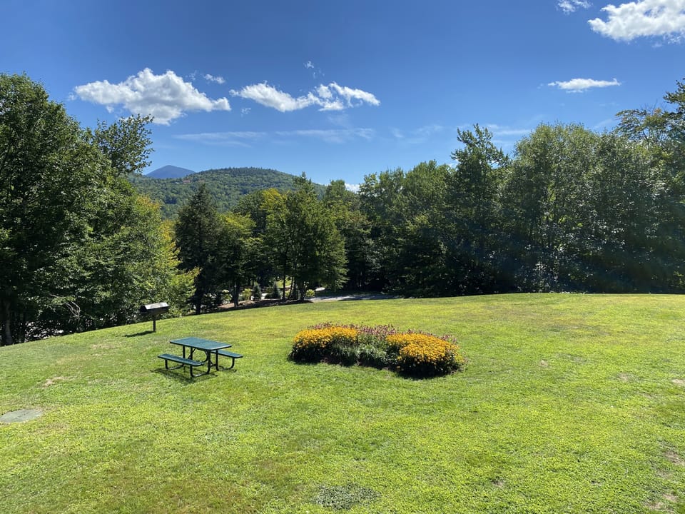 View from the balcony