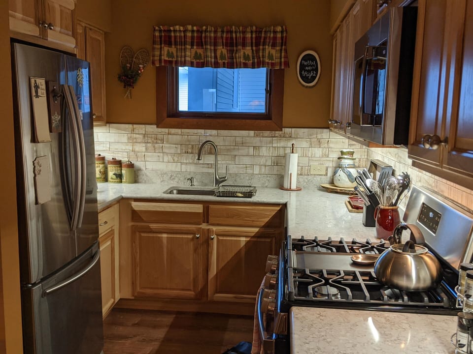 2020 newly renovated Kitchen from living area