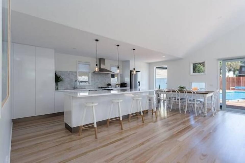 Kitchen and dining room