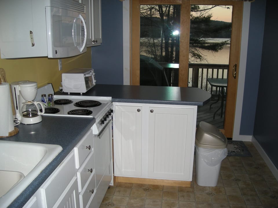 View from our kitchen