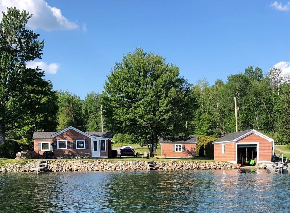 View from the lake