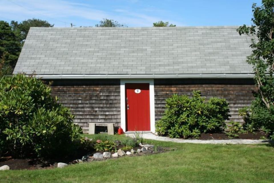 Antique shed on cottage property. 