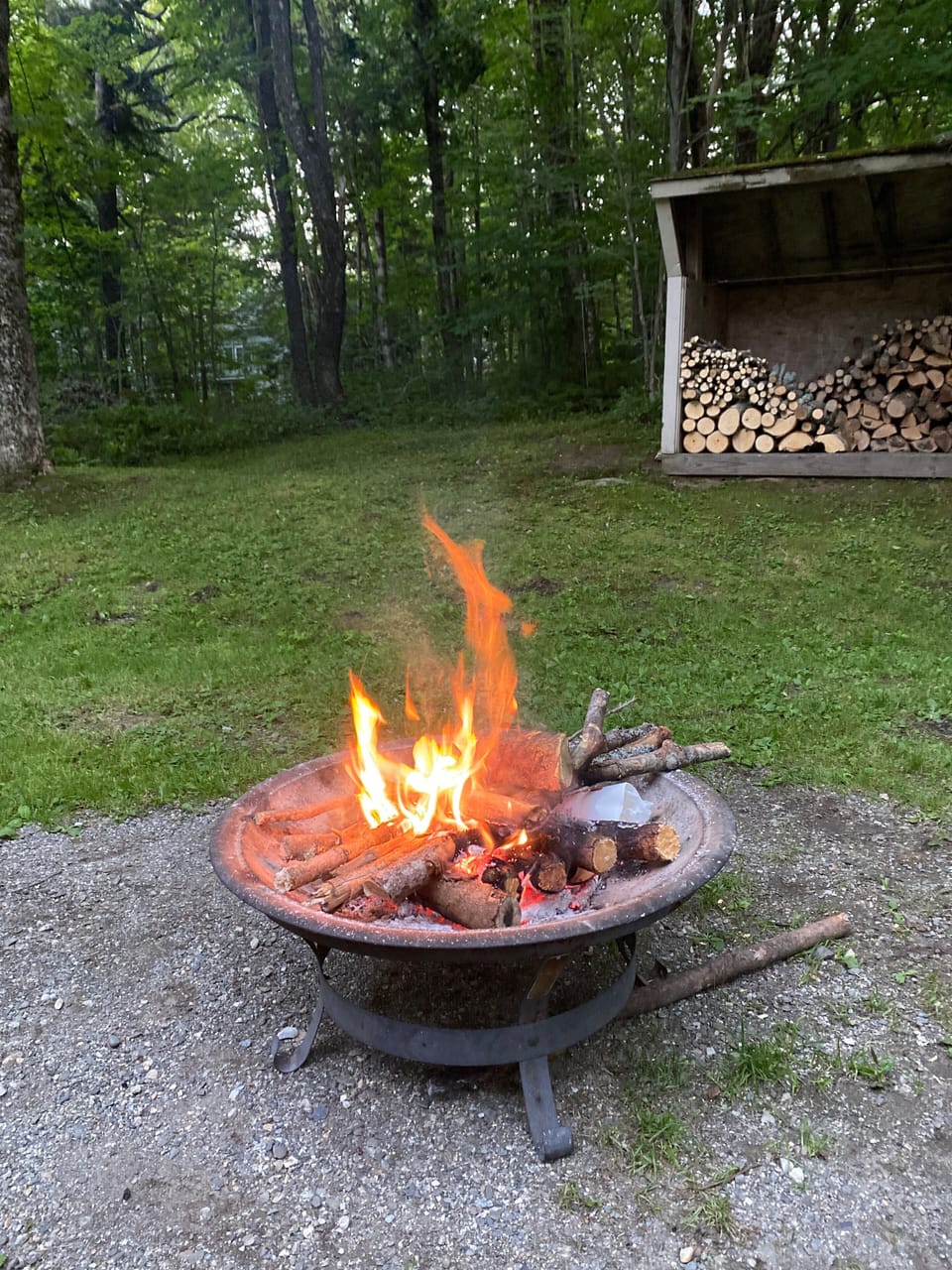 S’mores by the fire pit 