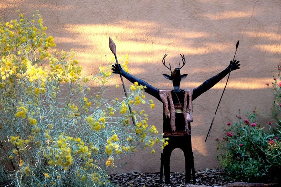 Shaman watching over the garden