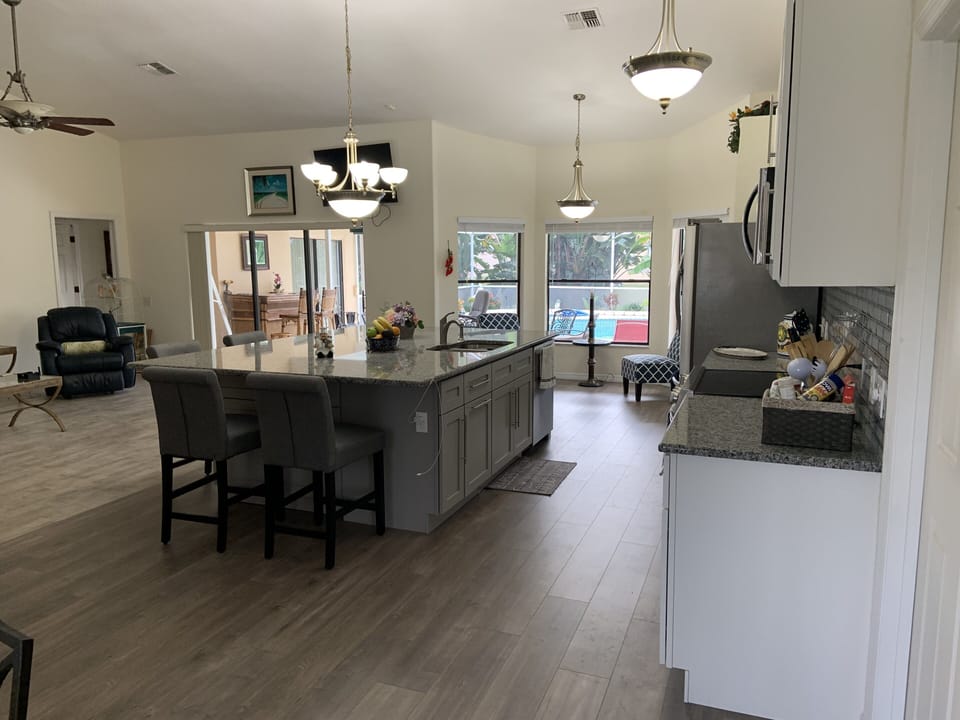 Open floor plan