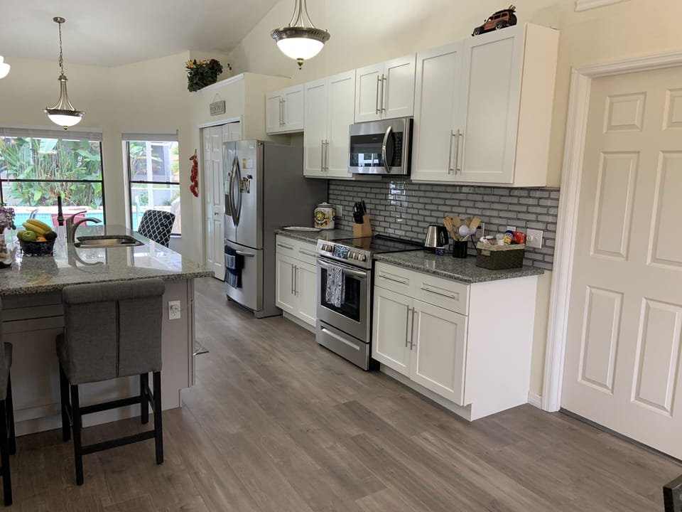 All new high end appliances