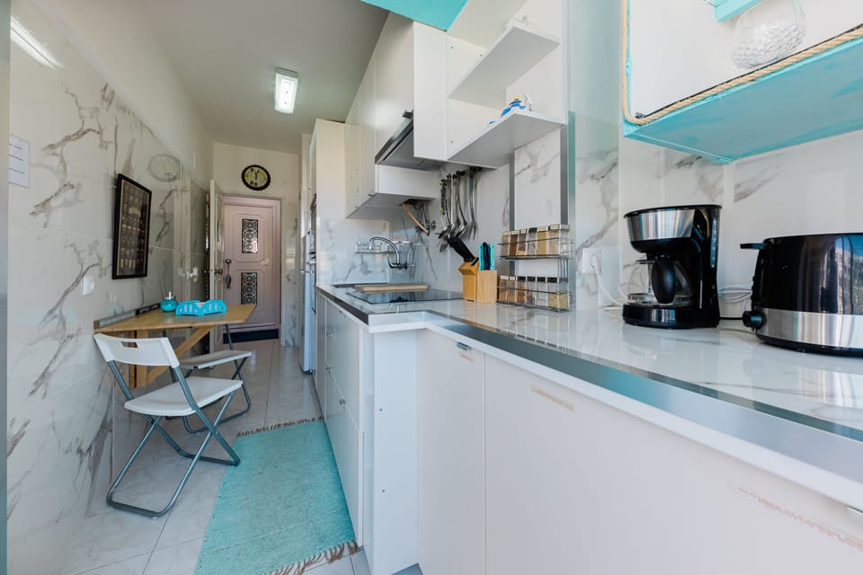 Newly Renovated Granite Kitchen (Prep Area View from Sunroom)