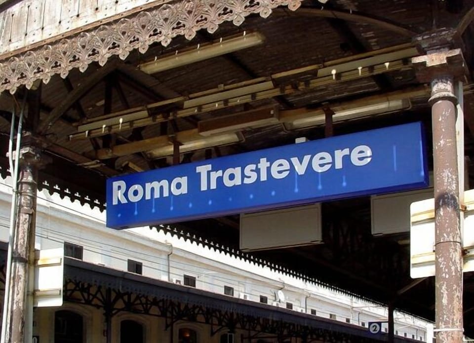 The Roma Trastevere Station 3kms from apartment