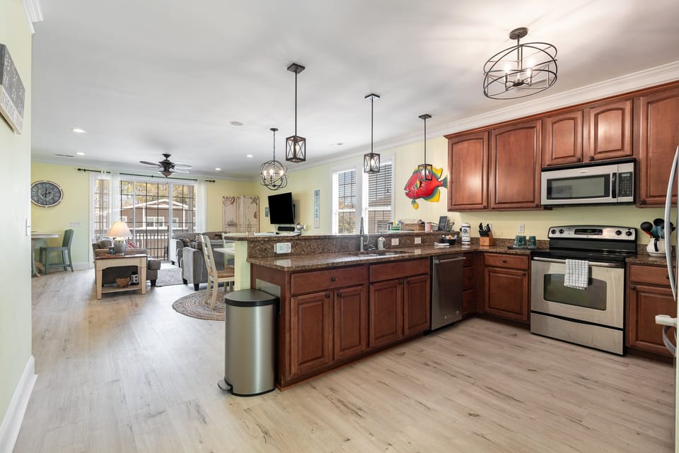 Open concept main floor