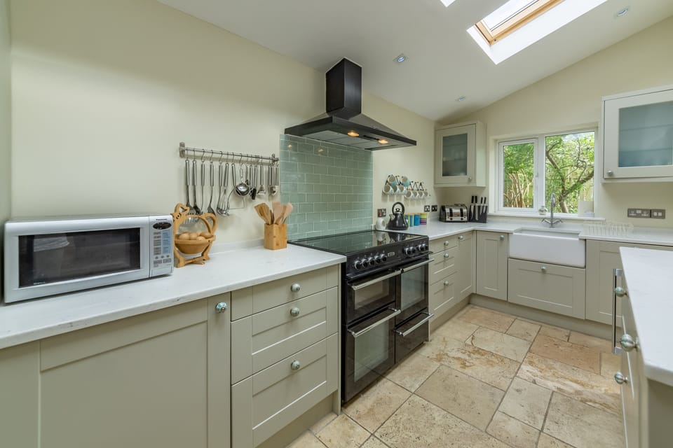 Ground floor: Kitchen area