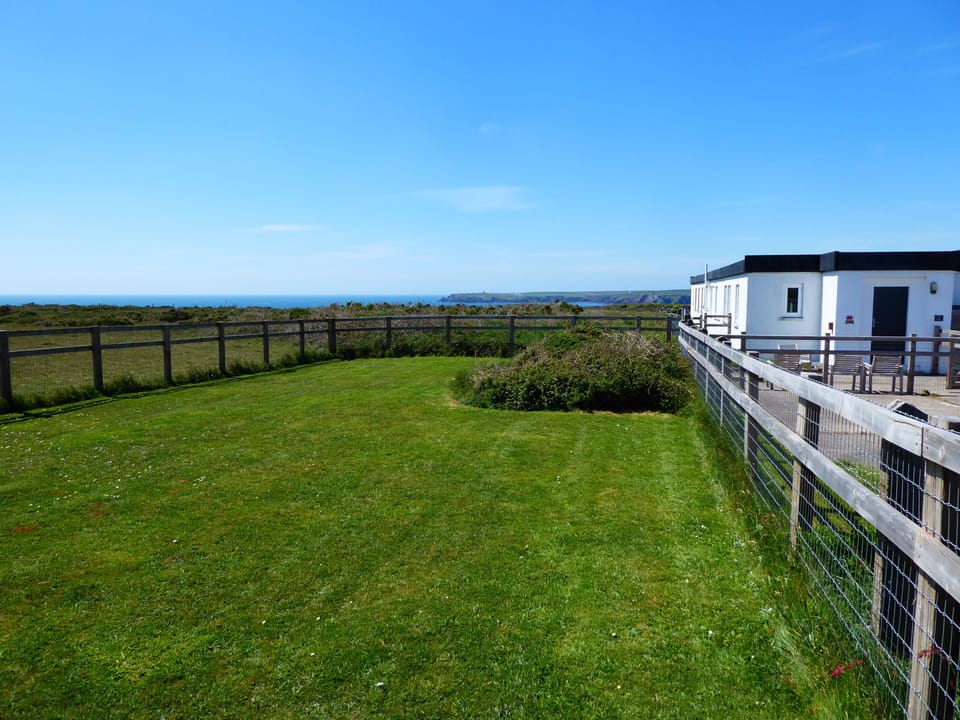 The garden is fully fenced with direct access to our 50 acres of coastland.