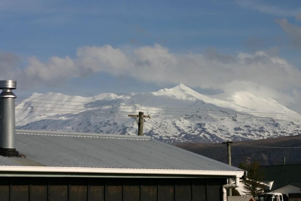 Mountain view from kitchen window