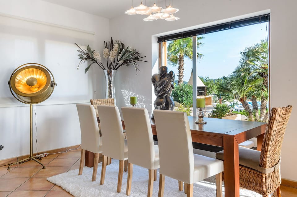 Dining area with a view