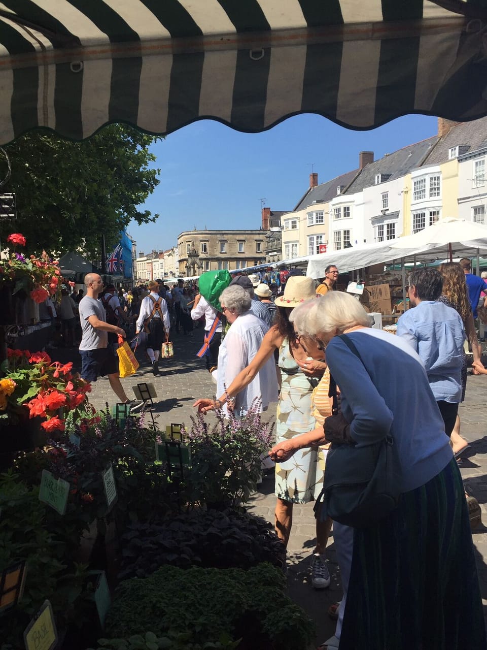 Neighbouring City Wells on market day