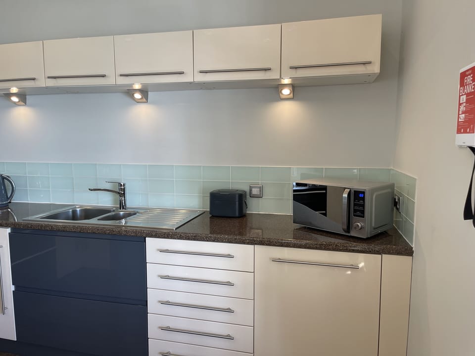 Open plan kitchen