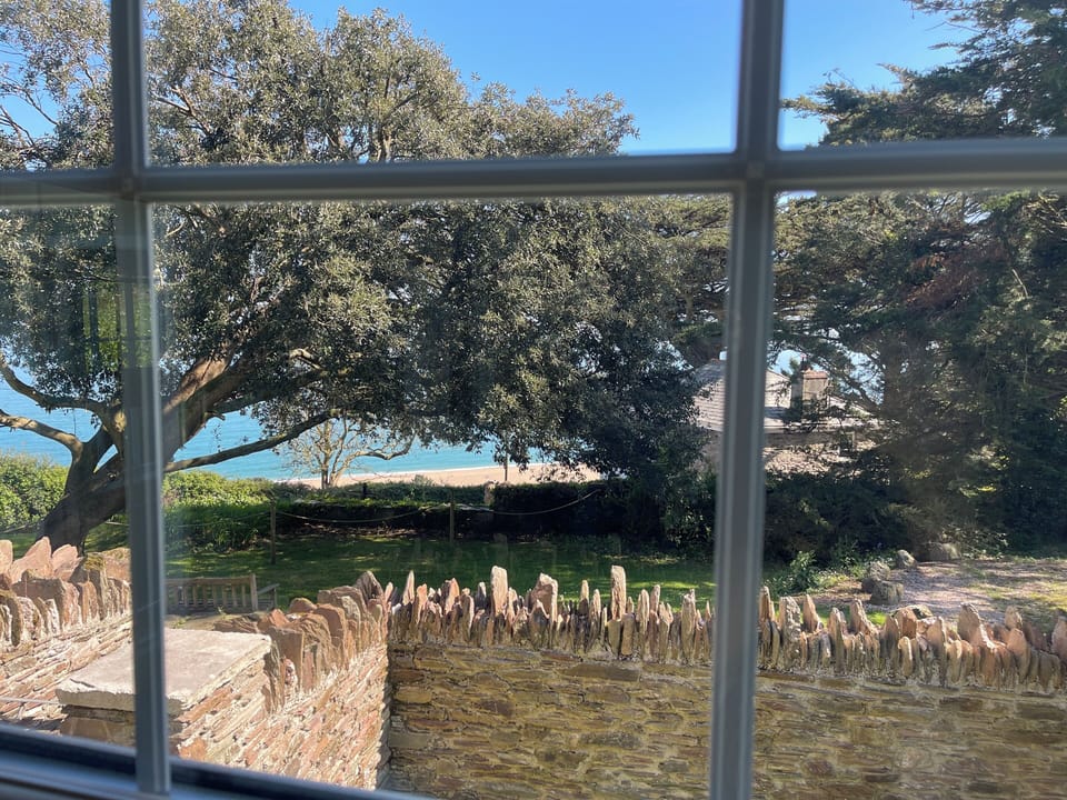 View from sitting room
