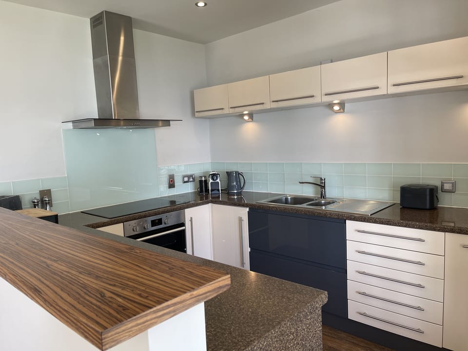 Open plan kitchen