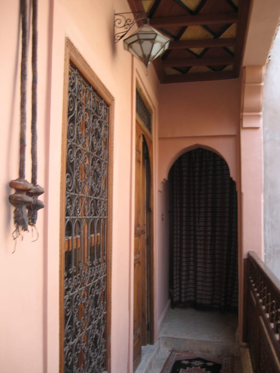 Upstairs walkway