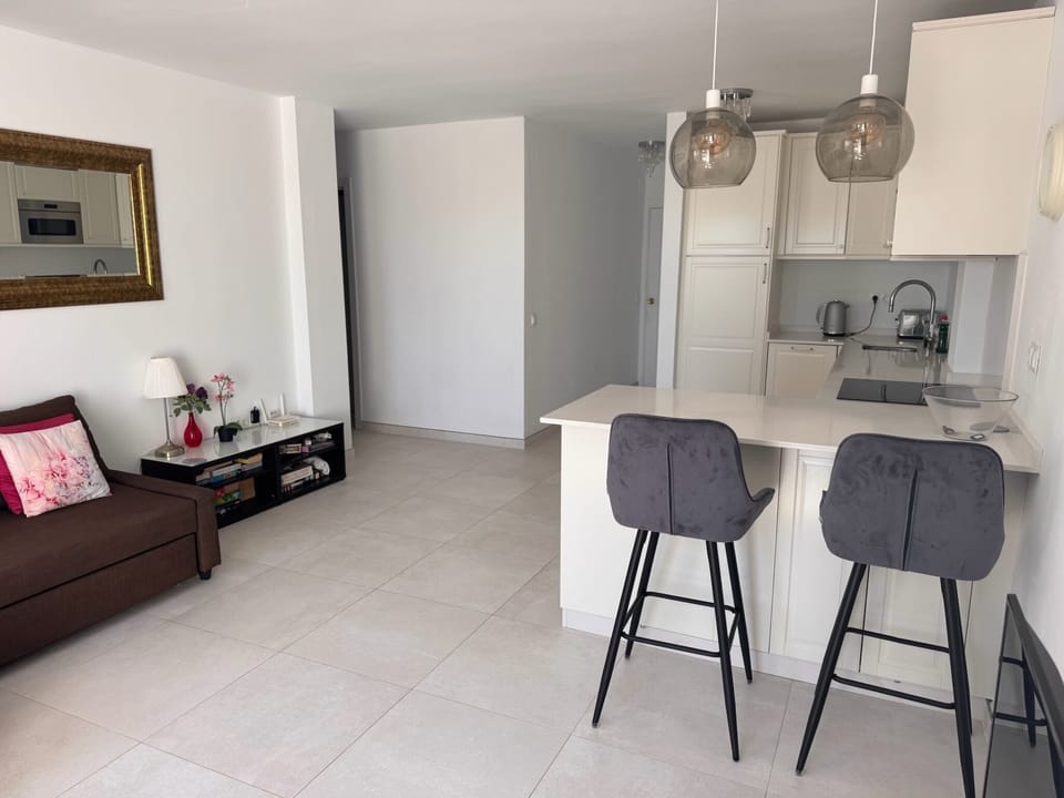 Kitchen/lounger area