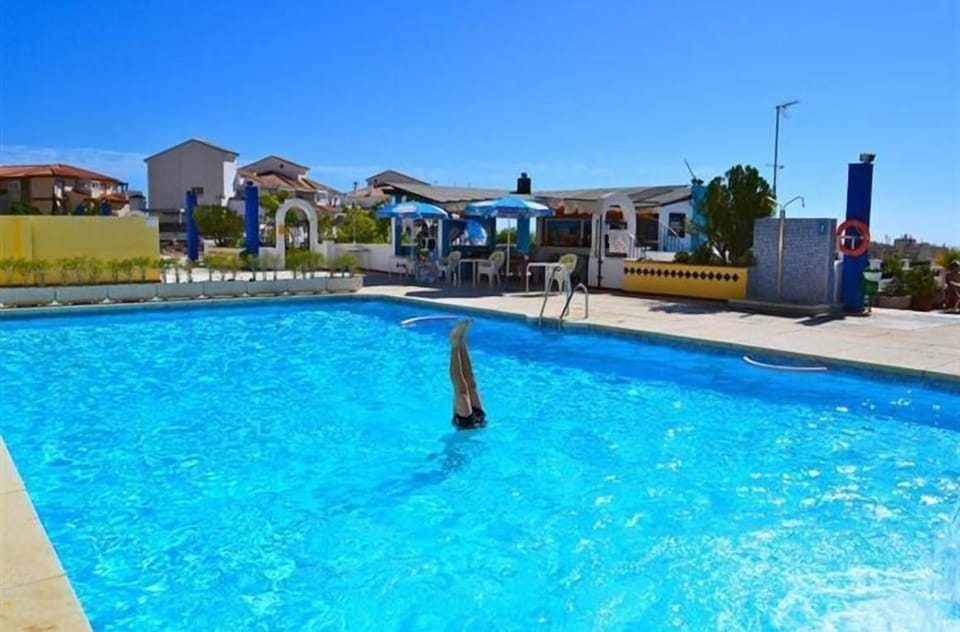 upstairs pool and bar