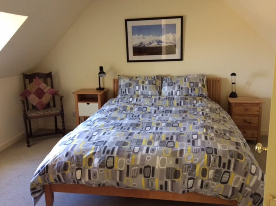King sized master bedroom