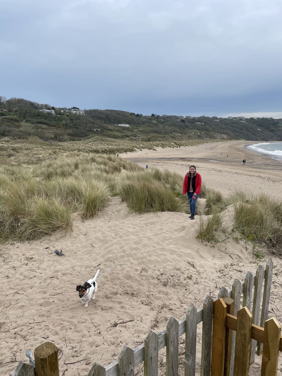 Direct access onto beach